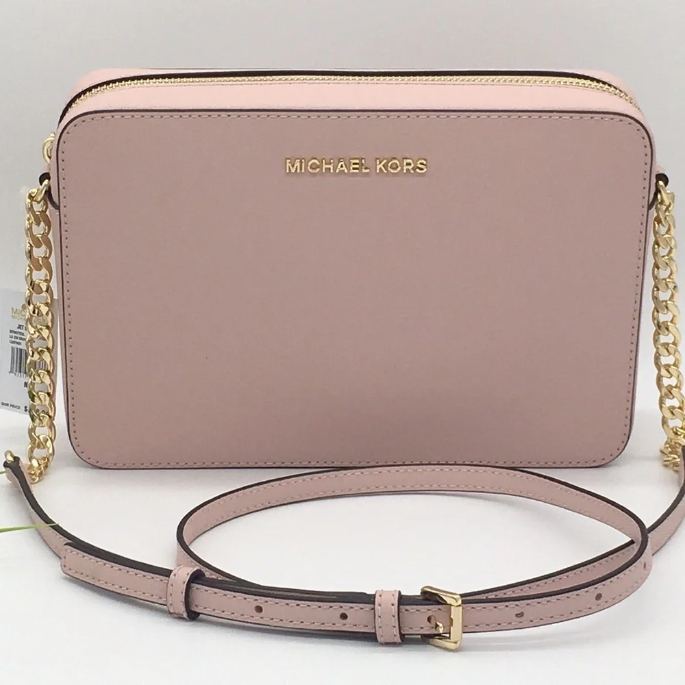 Michael Kors Jet Set Item LG EW CROSSBODY BLOSSOM - Picture 4 of 16
